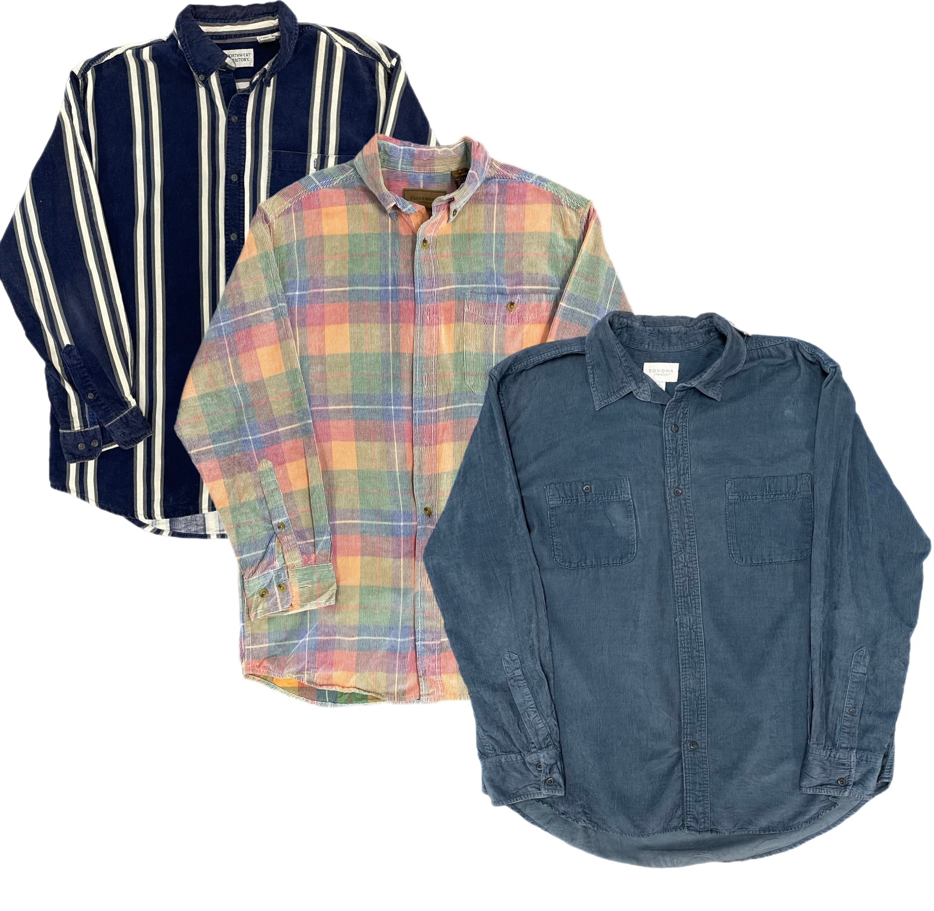 Collection of CORDUROY SHIRTS in a gallery layout